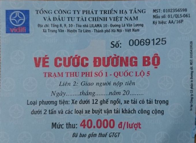 02 trạm BOT tr&ecirc;n quốc lộ 5 đang g&acirc;y bức x&uacute;c.