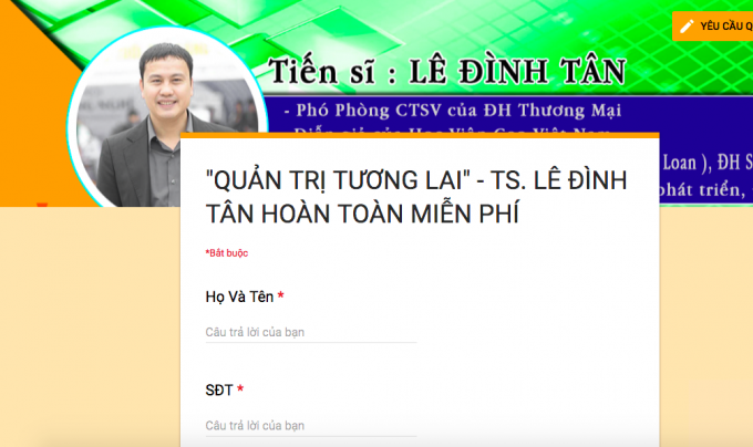 Toạ đàm “Quản trị tương lai” - Cơ hội hướng nghiệp cho giới trẻ!