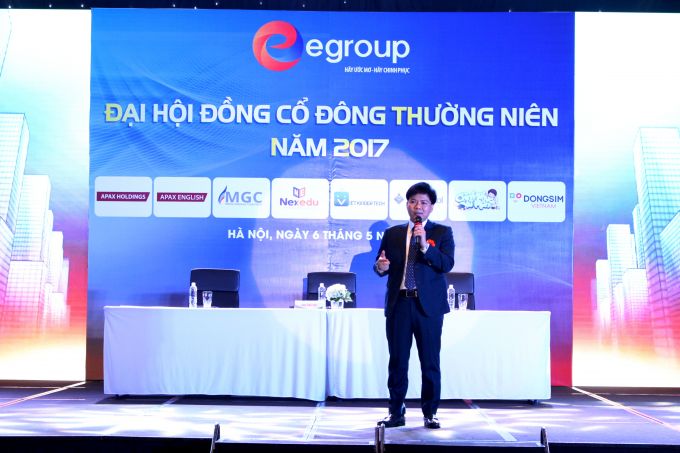 Egroup tổ chức Đại hội cổ đông thường niên 2017
