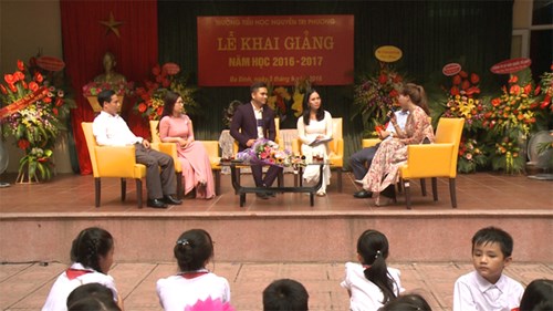 Phụ huynh, học sinh hưởng ứng chương trình Sữa học đường Quốc gia