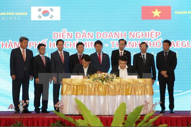 Hàn Quốc là nhà đầu tư lớn thứ 4 tại Thành phố Hồ Chí Minh