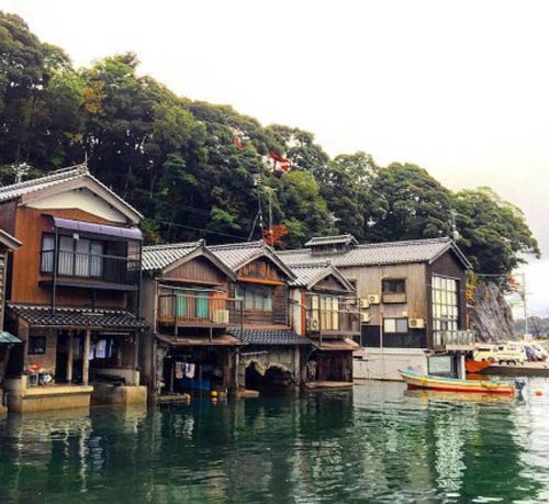 du lịch, du lịch Nhật Bản, ngôi làng lãng mạn