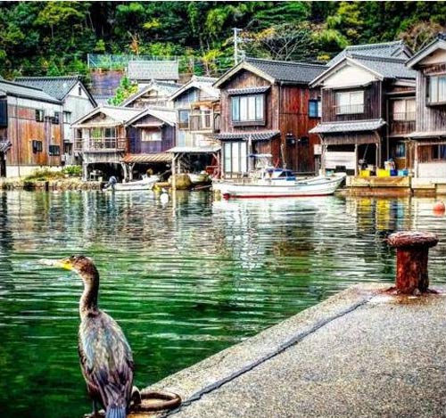 du lịch, du lịch Nhật Bản, ngôi làng lãng mạn