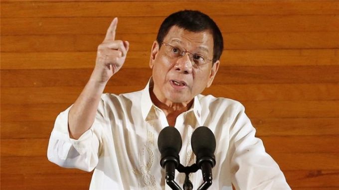 Tổng thống philippines Rodrigo Duterte (ảnh internet).