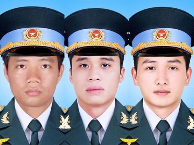 Truy thăng quân hàm cho 3 phi công hi sinh tại Vũng Tàu