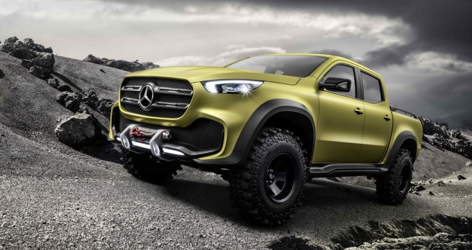 Mercedes X-Class Concept phiên bản Off-Road.