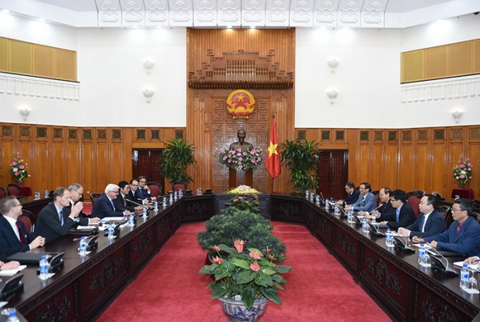 Thủ tướng Nguyễn Xuân Phúc tiếp Bộ trưởng Ngoại giao Đức