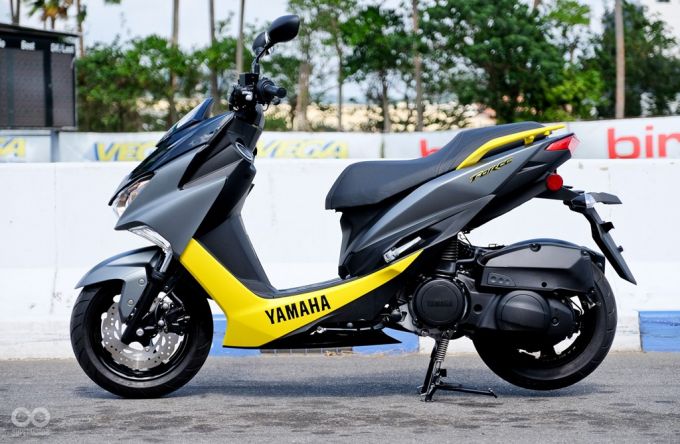 Cùng chiêm ngưỡng xe tay ga Force của Yamaha