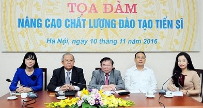 Đào tạo tiến sĩ Kiểm định bằng bài báo quốc tế