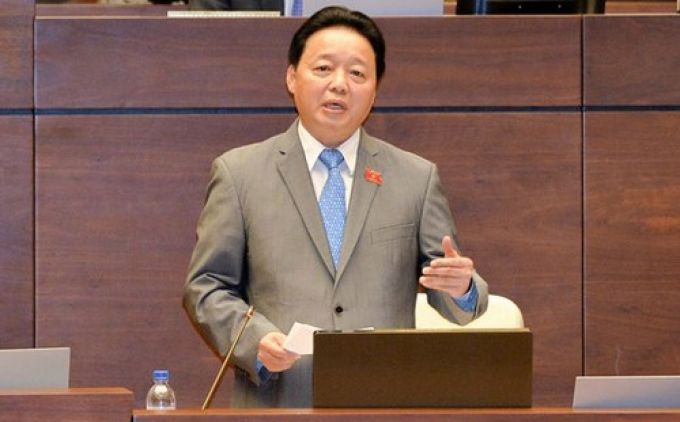 Bộ trưởng Bộ Tài nguyên và Môi trường Trần Hồng Hà