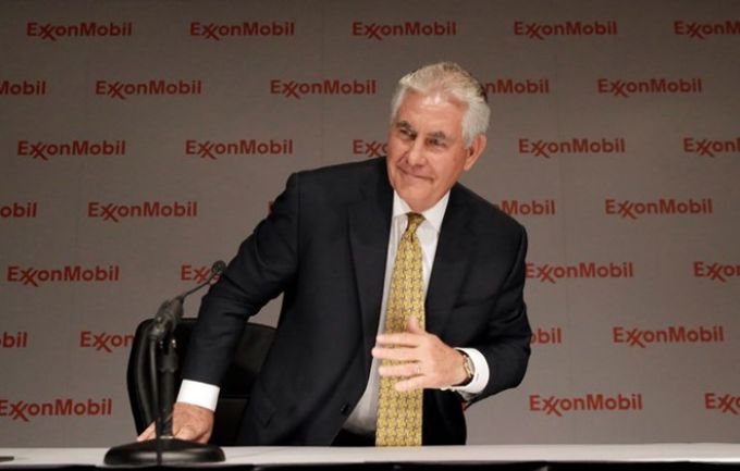 Ông trùm dầu khí Mỹ Rex W. Tillerson đã được Tổng thống Trump 