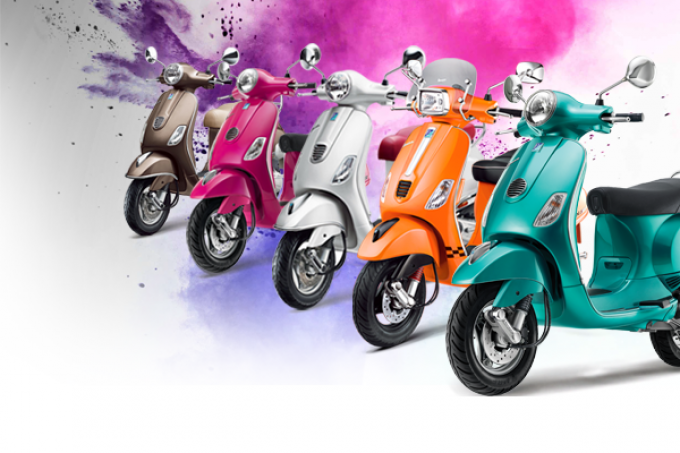 Dòng Vespa đình đám của Piaggio