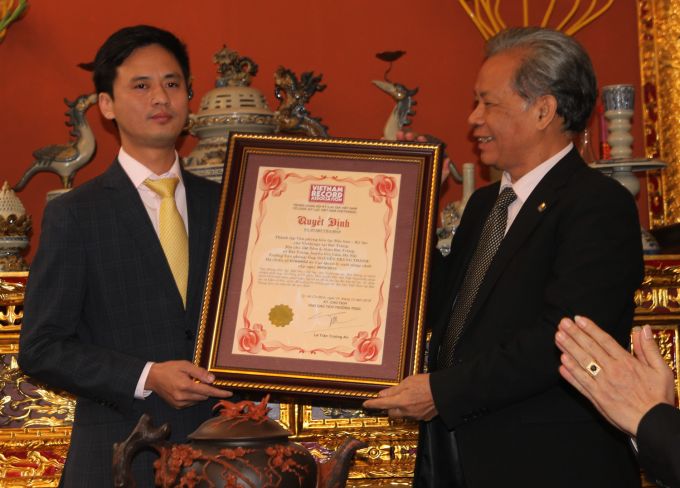 Ra mắt Văn phòng Trung tâm thường trực Kỷ lục - Độc bản tại Hà Nội