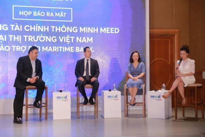 Lễ ra mắt ứng dụng thông minh Meed tại Việt Nam.