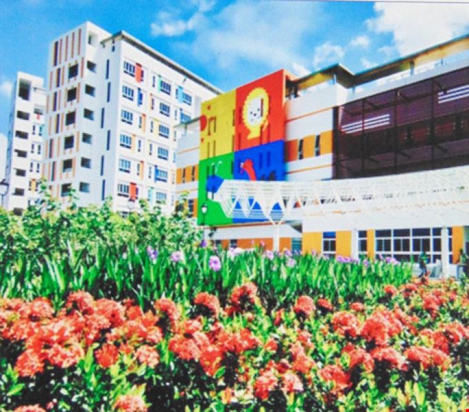 BV Nhi đồng TP.HCM chính thức hoạt động từ ngày 1/1/2017. Ảnh: CTV