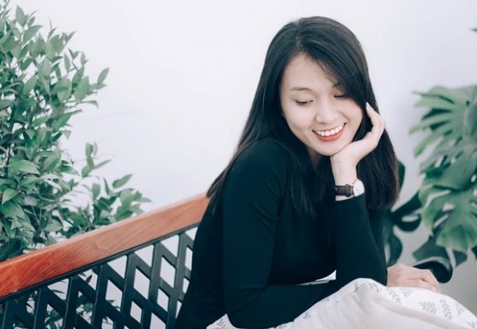 Ảnh đời thường xinh đẹp của hoa khôi Đại học Quốc gia Hà Nội