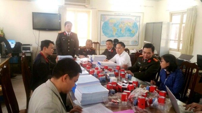 Trung tá Nguyễn Thành Long- Trưởng phòng PA84 cung cấp thông tin