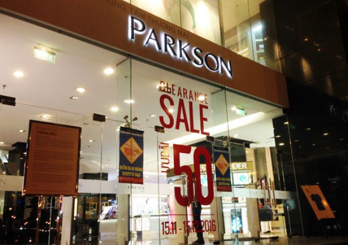Parkson đóng cửa tại Hà Nội Nỗi lo của các nhà bán lẻ hàng hiệu