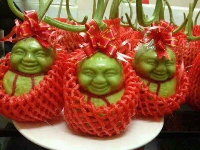 Tết Đinh Dậu 2017 Dưa lê thần tài đắt khách, người Việt có nên ăn