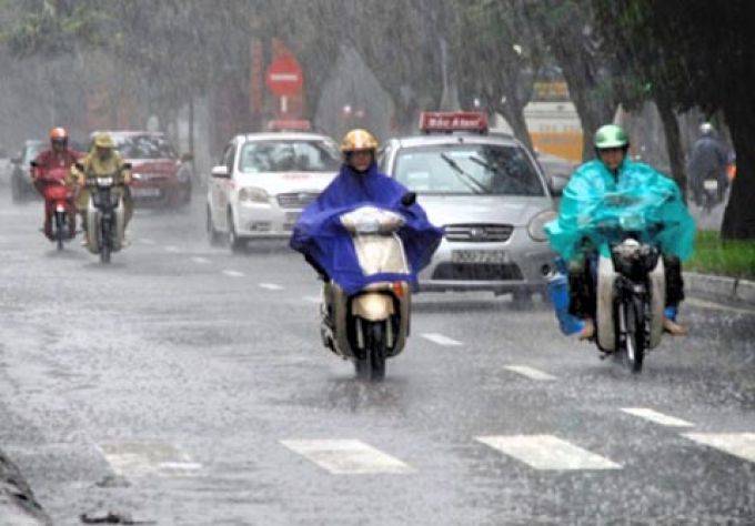 Dự báo thời tiết ngày 22 Các khu vực trên cả nước có mưa rải rác