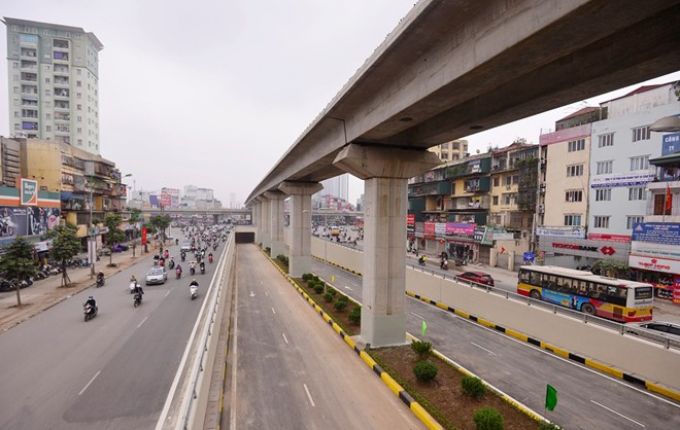 Đường sắt đô thị Cát Linh - Hà Đông sẽ chạy thử vào ngày 110