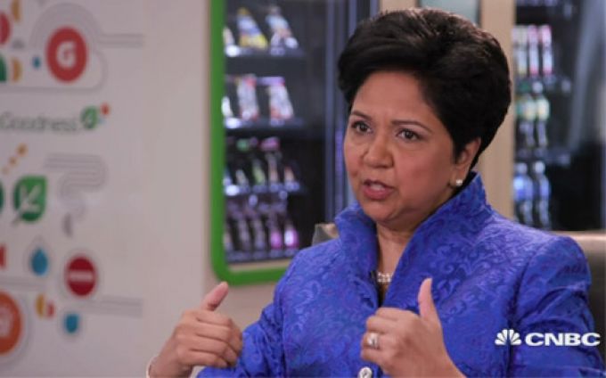 Bà Indra Nooyi - CEO của PepsiCo