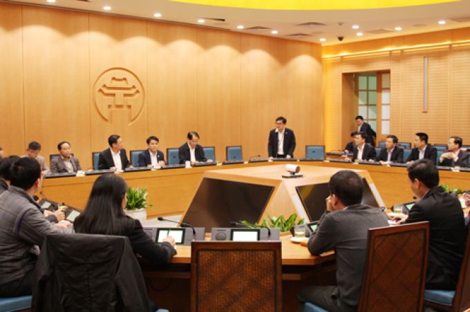 Thanh tra Chính phủ công bố quyết định thanh tra tại TP Hà Nội (Ảnh: TTCP)