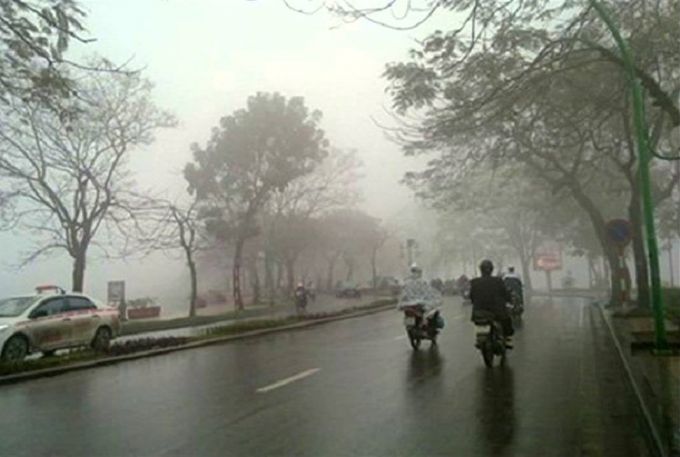 Dự báo thời tiết ngày 133 Bắc Bộ đêm và sáng có mưa