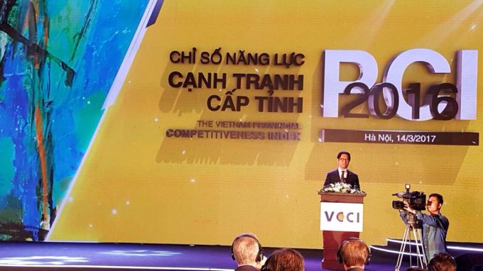 Công bố chỉ số năng lực cạnh tranh cấp tỉnh năm 2016 Lan tỏa động lực cải cách
