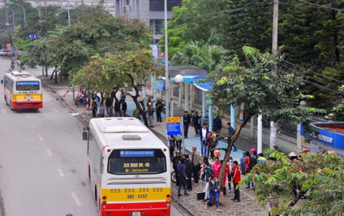 Lộ trình, thời gian các tuyến xe buýt thành phố Hà Nội (Phần 2)