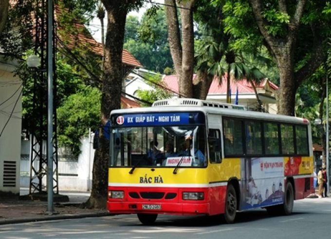 Lộ trình, thời gian các tuyến xe buýt thành phố Hà Nội (Phần 1)