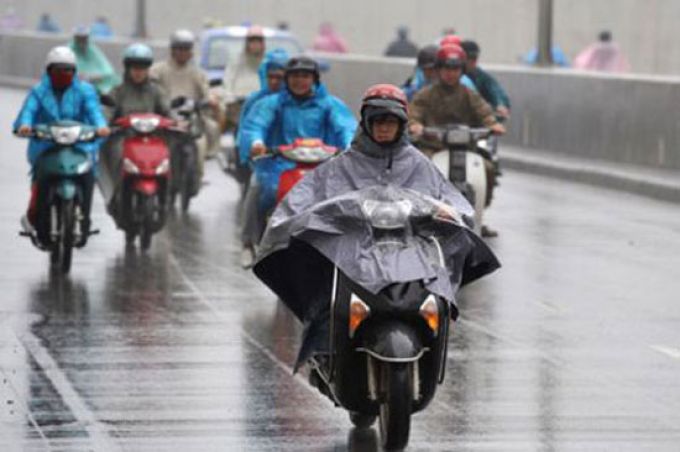 Dự báo thời tiết ngày 223 Bắc Bộ đêm và sáng có mưa rải rác