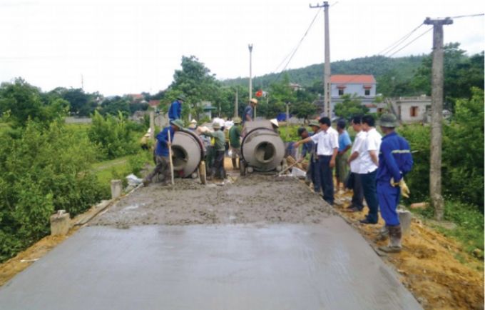 Huyện Định Hóa chung sức xây dựng nông thôn mới