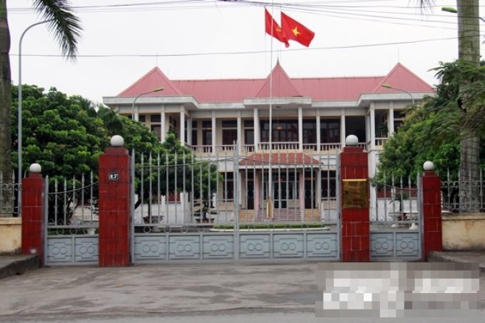 Trụ sở Huyện ủy An Dương, nơi ông Nguyễn Thế Hùng (em ông Sơn) đang làm Phó Ban tổ chức Huyện ủy.