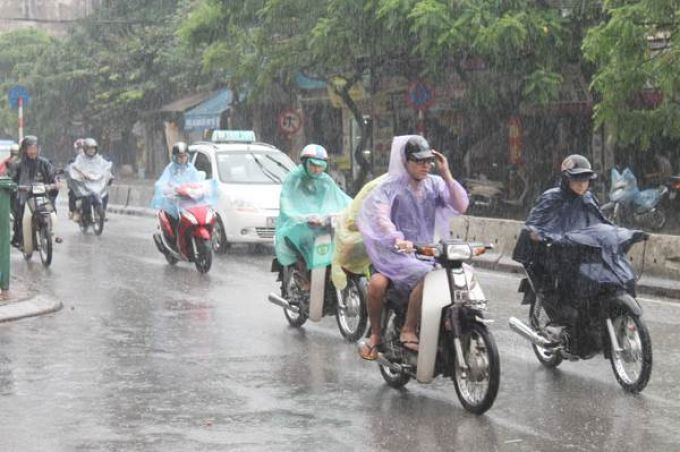 Dự báo thời tiết ngày 652017 các khu vực trên cả nước