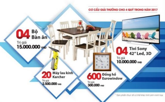 Eurowindow chăm sóc khách hàng toàn diện nhân dịp 15 năm thành lập