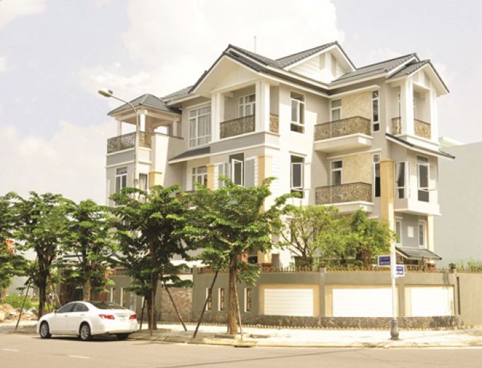 Biệt thự sử dụng cửa uPVC
