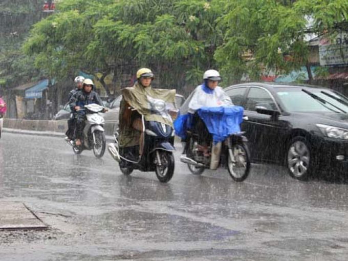 Dự báo thời tiết ngày 1852017 các khu vực trên cả nước