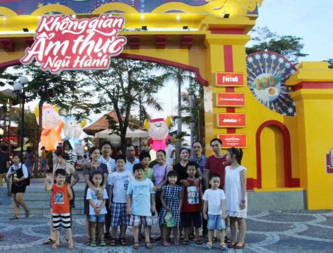 Có gì “hot” tại Không gian ẩm thực Ngũ hành Đà Nẵng