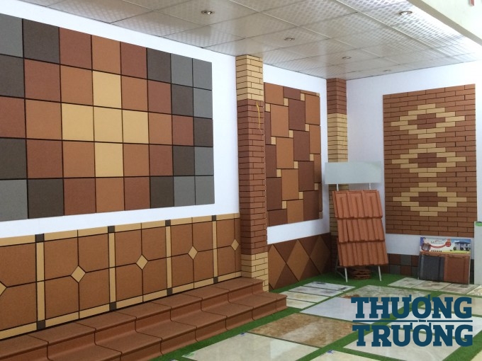 Gạch ốp lát đa dạng về chủng loại mẫu mã