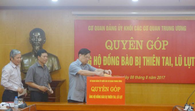 C&aacute;c đo&agrave;n thể, tổ chức tiếp tục hỗ trợ đồng b&agrave;o T&acirc;y Bắc chịu thiệt hại do mưa lũ