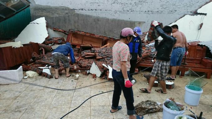 (Ảnh: Cứu hộ Th&aacute;i B&igrave;nh).