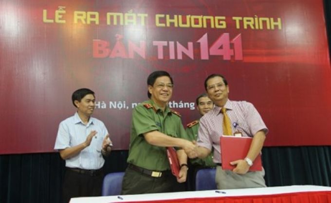 Công an TP Hà Nội - Đài TH Hà Nội ra mắt bản tin 141