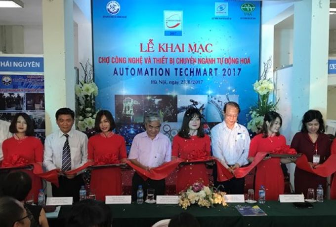 Khai mạc chợ công nghệ và thiết bị chuyên ngành tự động hóa