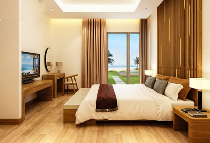 Thiết kế hiện đại trong căn hộ.
