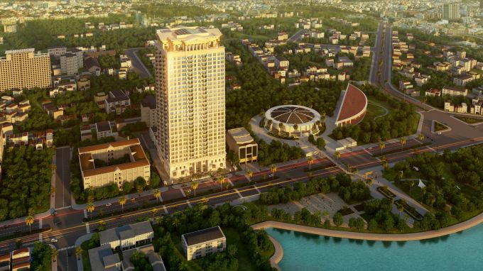 D&rsquo;. Palais Louis &ndash; Kiệt t&aacute;c nghệ thuật vượt thời gian bề thế, uy nghi tr&ecirc;n đại lộ Nguyễn Văn Huy&ecirc;n
