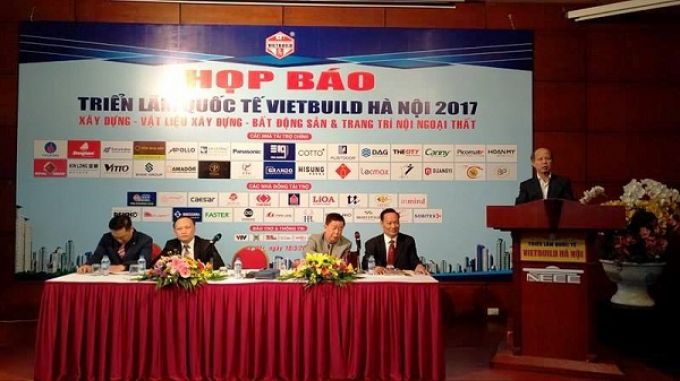 Triển lãm Vietbuild Hà Nội 2017 lần 3 có 450 doanh nghiệp tham gia