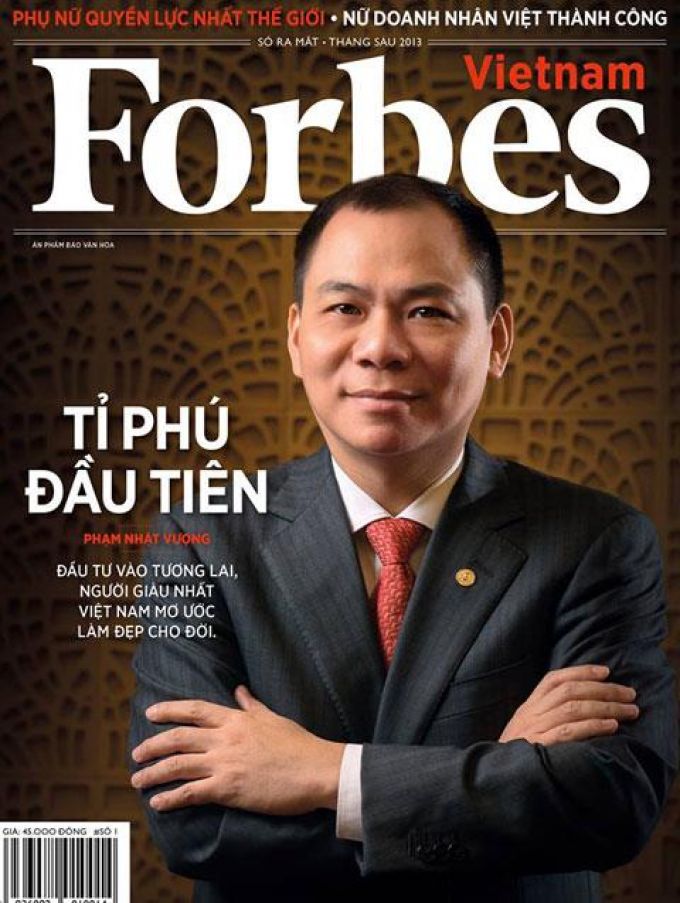 Tỷ phú Việt Nam đầu tiên được Forbes công nhận 