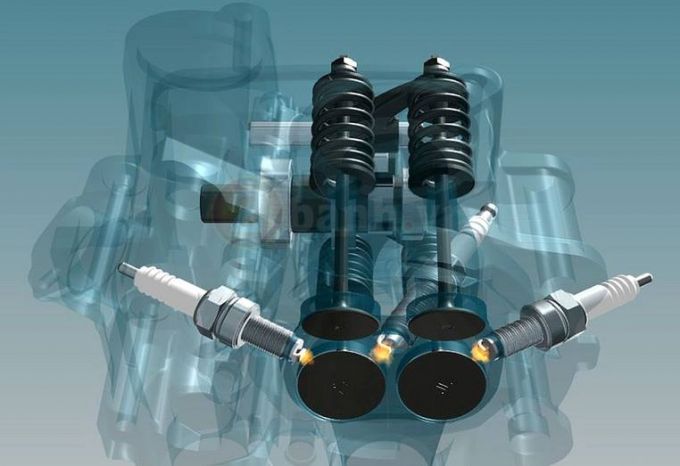 mẫu xe RFS150i là nó được trang bị tới ba bugi – được gọi là B3SP