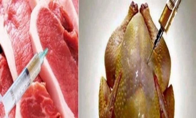 Thịt được tiêm nước để tăng trọng lượng